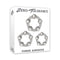Zero Tolerance Three Amigos C-Ring 3-Pack Clear